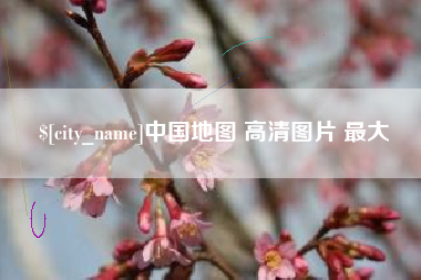 大悟中国地图 高清图片 最大