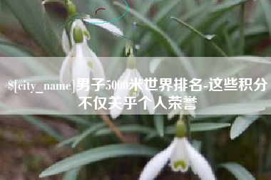 大悟男子5000米世界排名-这些积分不仅关乎个人荣誉