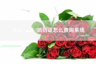 大悟消防证怎么查询系统