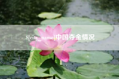 大悟中国夺金情况