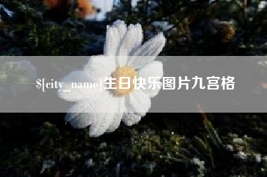 大悟生日快乐图片九宫格