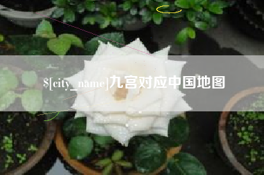 大悟九宫对应中国地图