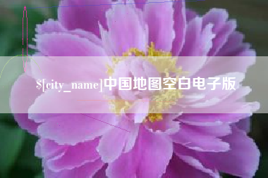 大悟中国地图空白电子版