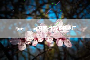 大悟国家消防报名入口