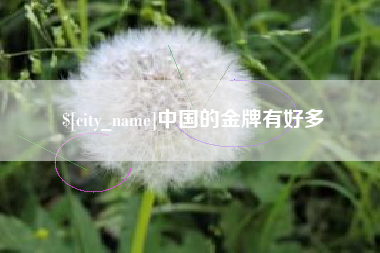 大悟中国的金牌有好多