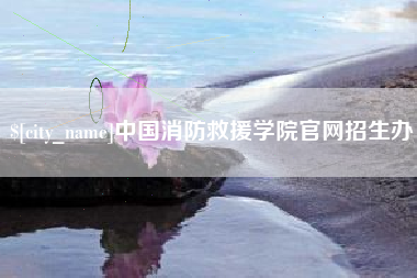 大悟中国消防救援学院官网招生办