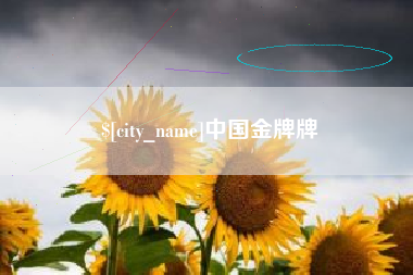 大悟中国金牌牌