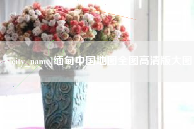 大悟缅甸中国地图全图高清版大图