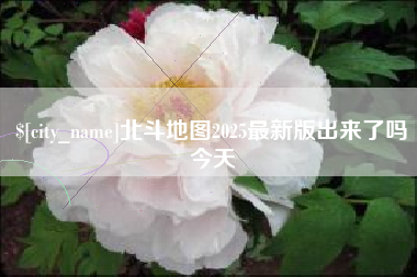 大悟北斗地图2025最新版出来了吗今天