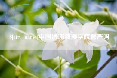 大悟中国消防救援学院管严吗