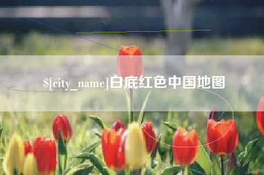 大悟白底红色中国地图