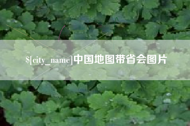 大悟中国地图带省会图片