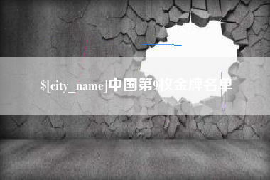 大悟中国第9枚金牌名单