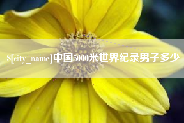 大悟中国5000米世界纪录男子多少