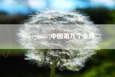 大悟中国第九个金牌