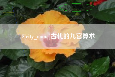 大悟古代的九宫算术