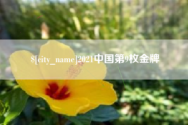 大悟2021中国第9枚金牌