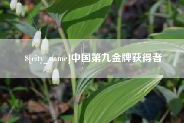 大悟中国第九金牌获得者