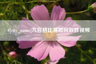 大悟九宫格比赛如何取胜视频
