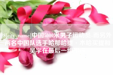 大悟中国5000米男子运动员-而另外两名中国队选手哈那哈提·木哈买提和吴宇在最后一组出场