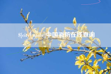 大悟中国消防在线查询