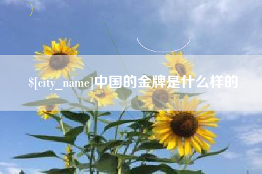 大悟中国的金牌是什么样的