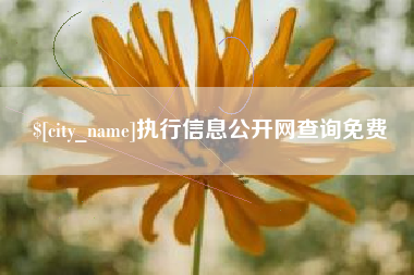 大悟执行信息公开网查询免费